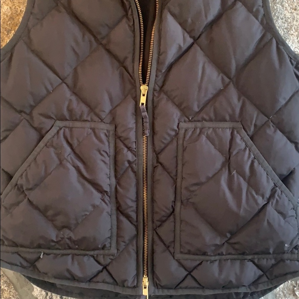 J Crew Excursion Quilted Down Vest - image 3